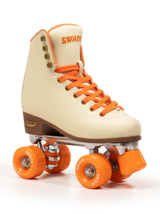 Fleecy Flashing Wheel Quad Roller Skate